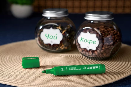 ЗУБР МП-300 зеленый, 2 мм перманентный маркер (06322-4) купить в Когалыме