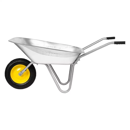 Тачка садовая, грузоподъемность 90 кг Сибртех 689614, оцинк. рама, объем 65 л купить в Когалыме