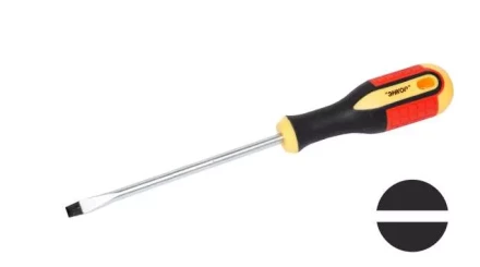 Отвертка шлиц. 1,2х8,0х150мм,трехкомп рук. 19617 купить в Когалыме