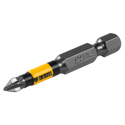Бита PH1х50, сталь S2, цилиндр., 10 шт. Е 6,3 Denzel 11648 купить в Когалыме