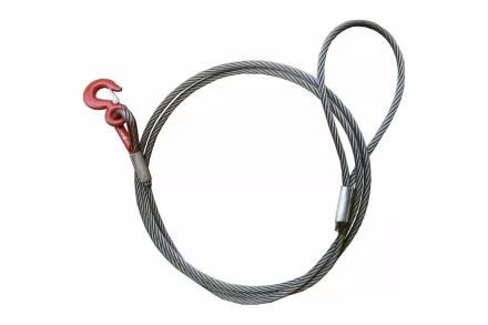 Буксир канатный TOR БТК 4,9 т 30,0 м опрессовка канат 8,3 мм (петля-крюк 1,6 т) 1047969 купить в Когалыме