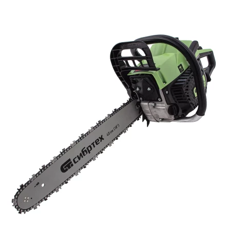 Пила цепная бензиновая Сибртех БП-5245 95209, 52 см3, шина 45 см, шаг 0.325, паз 1,5 мм, 72 звена купить в Когалыме