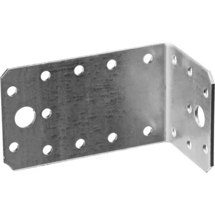 Крепежный уголок ЗУБР "МАСТЕР" асимметричный, 65х50х130мм, 1шт 310156-65 купить в Когалыме