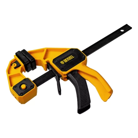 Струбцина F-образная Denzel, быстрозажимная, 150 х 80 мм, усиленный нейлоновый корпус 20505 купить в Когалыме