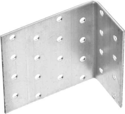 Крепежный угол ЗУБР "МАСТЕР" анкерный, 80х80х40мм, 20шт 310225-080-080 купить в Когалыме