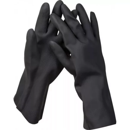 Перчатки KRAFTOOL противокислотные, неопреновые, повышенной прочности, с х/б напылением, размер XXL 11282-XXL купить в Когалыме