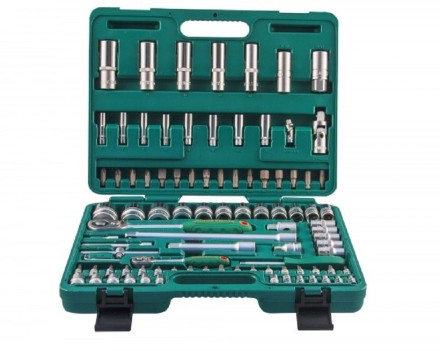 Набор головок торцевых 1/2&quot;DR 10-32мм 1/4&quot;DR 4-14мм 94предмета Jonnesway S04Н52494S 47400 купить в Когалыме