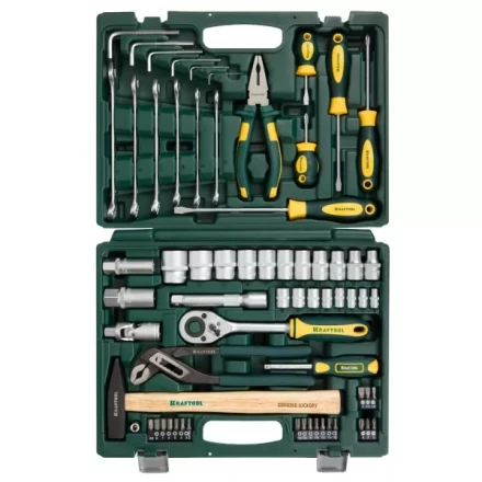 Набор KRAFTOOL "ЕХPERT" Слесарно-монтажный инструмент, 66 предметов 27976-H66 купить в Когалыме