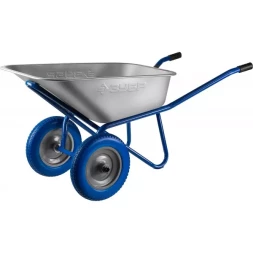 Тачка ЗУБР "ПРОФЕССИОНАЛ" строительная двухколесная, 110л, грузоподъемность 240 кг 39911_z01