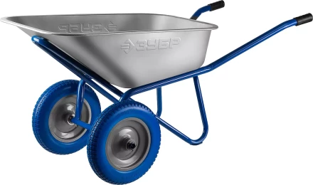 Тачка ЗУБР "ПРОФЕССИОНАЛ" строительная двухколесная, 110л, грузоподъемность 240 кг 39911_z01 купить в Когалыме