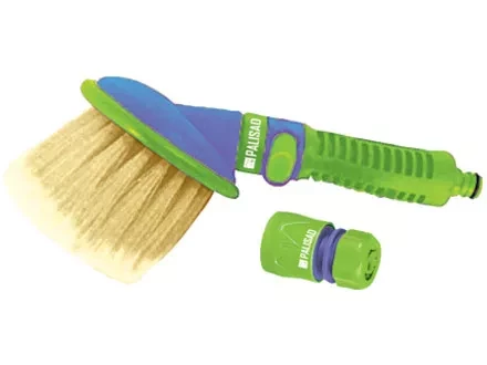 Моечный набор (щетка со штуцерной посадкой и быстросъемный соединитель)  PALISAD 65192 купить в Когалыме