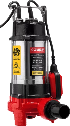 Насос фекальный с режущим механизмом НПФ-1100-Р серия МАСТЕР купить в Когалыме