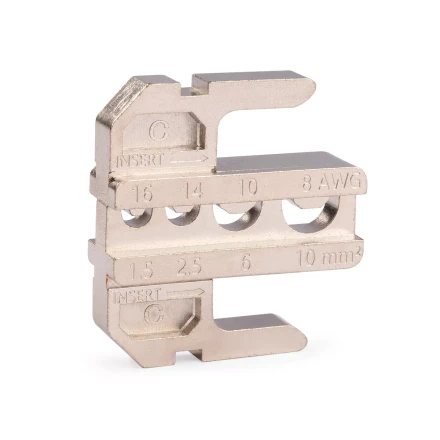 Пресс-клещи КВТ CTD+5 с механизмом быстрой смены матриц: комплект из 5 шт. для опрессовки (набор) (101859) купить в Когалыме