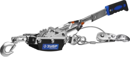 Лебедка ручная рычажная ЗУБР "ПРОФЕССИОНАЛ", тросовая, 4 т, 3 м, в сумке 43105-4-K купить в Когалыме