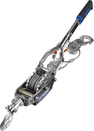 Лебедка ручная рычажная ЗУБР "ПРОФЕССИОНАЛ", тросовая, 4 т, 3 м, в сумке 43105-4-K купить в Когалыме