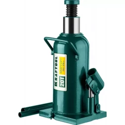 Домкрат гидравлический бутылочный "Kraft-Lift", сварной, 20т, 244-478мм, KRAFTOOL 43462-20 43462-20_z01