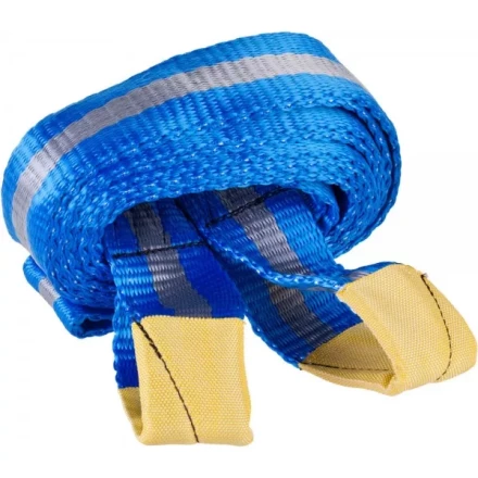 Трос буксировочный ЗУБР "ЭКСПЕРТ", 2 петли, сумка, 5м, 10т 61216-10 купить в Когалыме