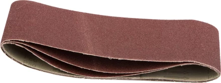 Лента STAYER "MASTER" шлифовальная универсальная бесконечная на тканевой основе, для ЛШМ, P80, 100х610мм, 3шт 35443-080 купить в Когалыме