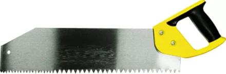 Ножовка по дереву "Зубец" 400 мм шаг зуба 10 мм зуб 2D калёный зуб 2-х комп. рукоятка Сибртех 23820 купить в Когалыме