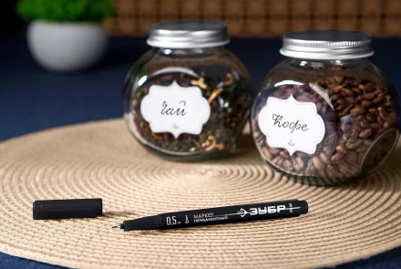 ЗУБР МП-50 черный, 0.5 мм перманентный маркер (06321-2) купить в Когалыме