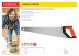 Ножовка по дереву (пила) MIRAX Universal 450 мм, 5 TPI, рез вдоль и поперек волокон, для крупных и средних заготовок 1502-47_z01 купить в Когалыме