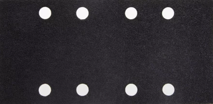 Лист шлиф. универсал. URAGAN "Оптимален для твердых пород дерева" 8 отверстий по линии, для ПШМ, P120, 80х166мм, 50шт 907-22101-120-50 купить в Когалыме