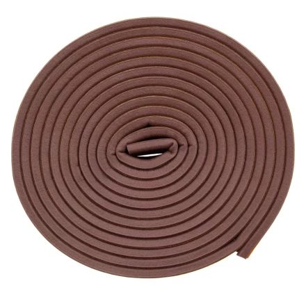 Уплотнитель резиновый, 24 м, профиль "P", коричневый Сибртех 88902 купить в Когалыме