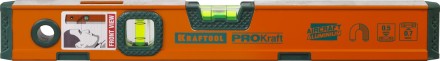 Уровень KRAFTOOL &quot;KRAFT-MAX&quot; магнитный, особо усилен, 2 ампулы, 2 фрезерованные базовые поверхности, 40см 34575-040 купить в Когалыме