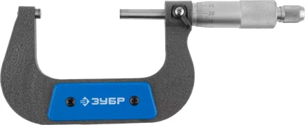 Микрометр ЗУБР "ЭКСПЕРТ" гладкий механический, МК 75, диапозон 50-75мм, шаг измерения 0,01мм 34480-75_z01 купить в Когалыме