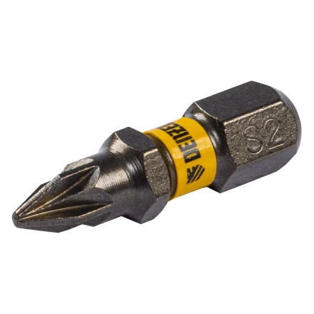 Бита PZ1х25, сталь S2, шестигранный профиль, 10 шт. Е 6,3 Denzel 11653 купить в Когалыме