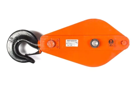 Блок монтажный однорольный с  крюком TOR HQG(L) K1-5,0 т с откидной щекой (G) 11551 купить в Когалыме