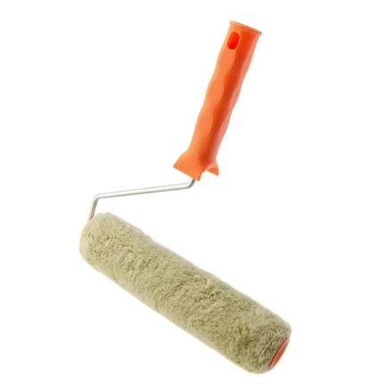 Валик "Фасадные работы", 250 мм, ворс 18 мм, D 36 мм, D ручки - 6 мм, полиакрил, полиэстер Сибртех 80225 купить в Когалыме