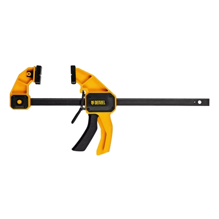 Струбцина F-образная Denzel, быстрозажимная, 300 х 80 мм, усиленный нейлоновый корпус, 20506 купить в Когалыме