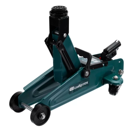 Домкрат гидравлический подкатной Сибртех 50835, 2 т, 135-320 мм, в пласт. кейсе купить в Когалыме