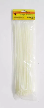 Хомут монтажный 3,6х300 (100 шт)  1/150 29990 купить в Когалыме