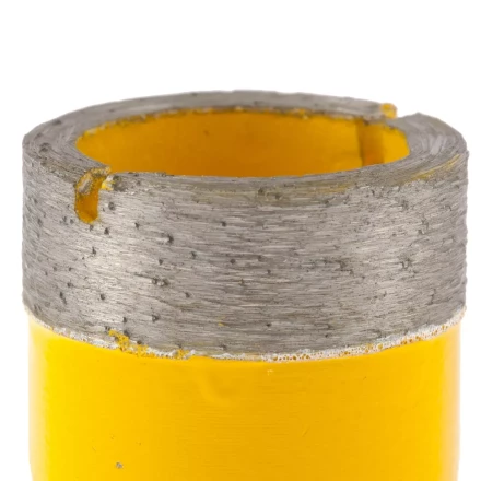 Сверло алмазное по керамограниту 27 мм мокрое резание М14 DENZEL 72682 купить в Когалыме