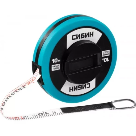Мерная лента СИБИН фиберглассовая, 10м 34154-10 купить в Когалыме