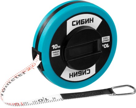 Мерная лента СИБИН фиберглассовая, 10м 34154-10 купить в Когалыме