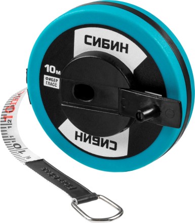 Мерная лента СИБИН фиберглассовая, 10м 34154-10 купить в Когалыме