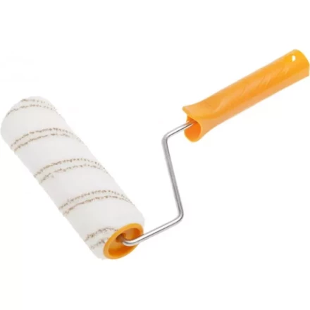 Валик &quot;МИКРОВОЛОКНО&quot; малярный в сборе, ворс 9 мм, бюгель 6 мм, 40x180мм, STAYER Master 0343-18 купить в Когалыме