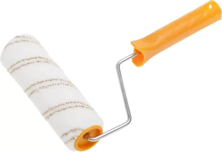 Валик &quot;МИКРОВОЛОКНО&quot; малярный в сборе, ворс 9 мм, бюгель 6 мм, 40x180мм, STAYER Master 0343-18 купить в Когалыме