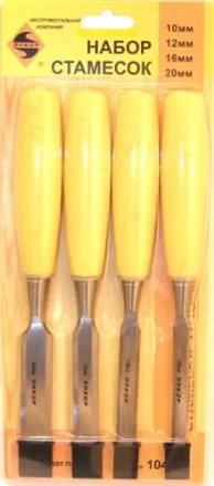 Набор стамесок 10,12,16,20 мм 4 штуки блистер Энкор 10401 купить в Когалыме
