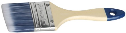 Кисть плоская STAYER &quot;AQUA-STANDARD&quot;, искусственная щетина, деревянная ручка, 63мм 01032-063 купить в Когалыме