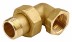 Соединитель GENERAL FITTINGS угловой с накидной гайкой, латунь, г/ш, 1/2&quot; 51035-G/S-1/2 купить в Когалыме