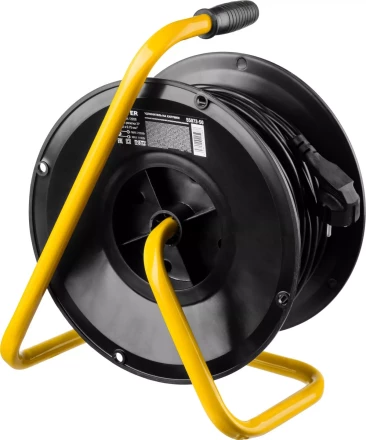 Удлинитель на катушке "MS 207", 40 м, 2200 Вт, 4 гнезда, ПВС 2x0,75 мм2, STAYER 55073-40 купить в Когалыме