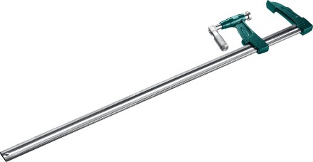 Струбцина KRAFTOOL EXTREM тип F, с мультипликаторной прижимной втулкой 32013-125-1000 купить в Когалыме