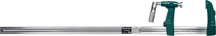 Струбцина KRAFTOOL EXTREM тип F, с мультипликаторной прижимной втулкой 32013-125-1000 купить в Когалыме