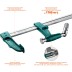 Струбцина KRAFTOOL EXTREM тип F, с мультипликаторной прижимной втулкой 32013-125-1000 купить в Когалыме
