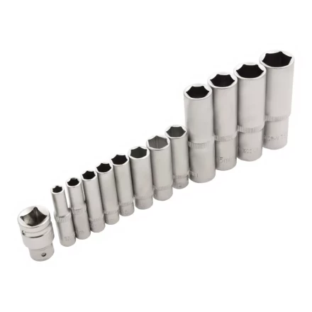 Набор инструментов 94 предмета, CrV, 1/2", 1/4" Сибртех 13509 купить в Когалыме