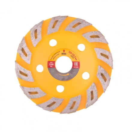 Чашка алмазная зачистная 125 мм Турбо Denzel 72970 купить в Когалыме